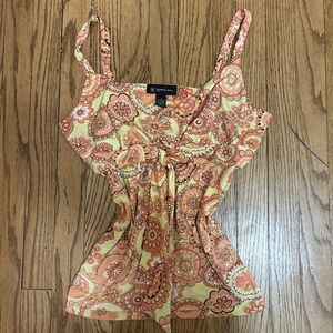 babydoll floral top